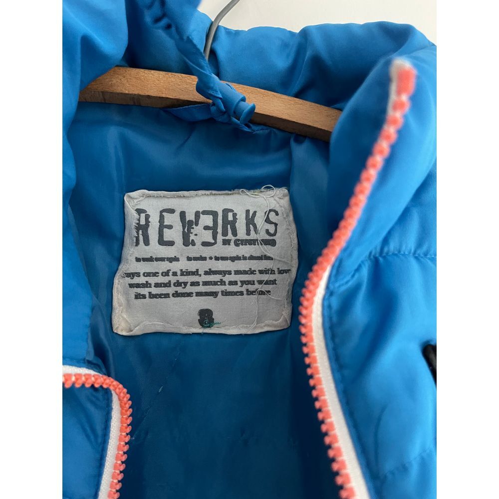Retro‎ Youth Puffer Jacket W/Vintage Gullwing Army Patch Size 8 Skateboarding - Picture 5 of 11